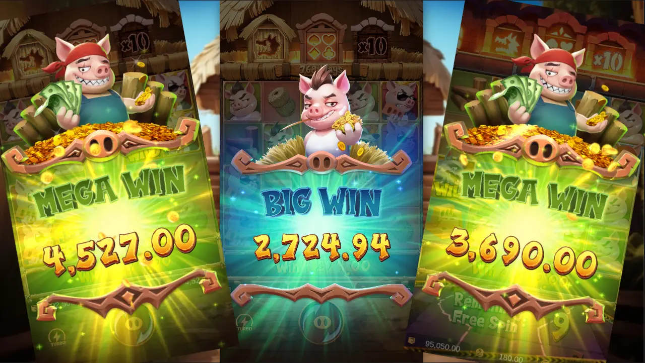 Three Crazy Piggies demo jogabilidade Three Crazy Piggies demo jogabilidade